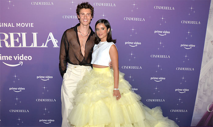 Camila Cabello and Shawn Mendes At the Premiere of Cinderella movie. 